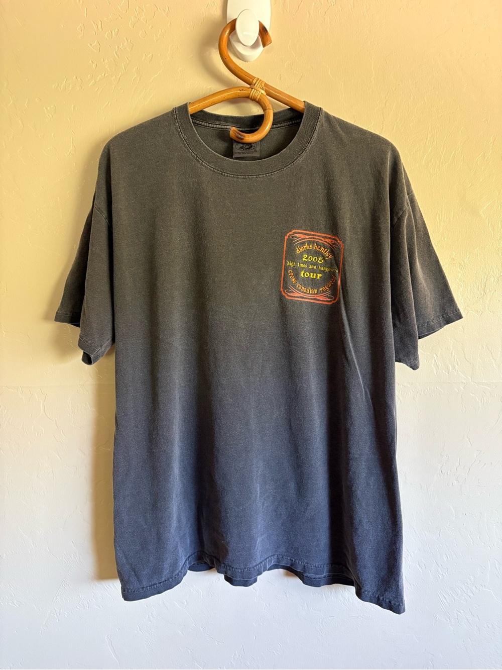 2005 Dierks Bentley Cross Canadian Ragweed High Times And Hangovers Tour T-Shirt